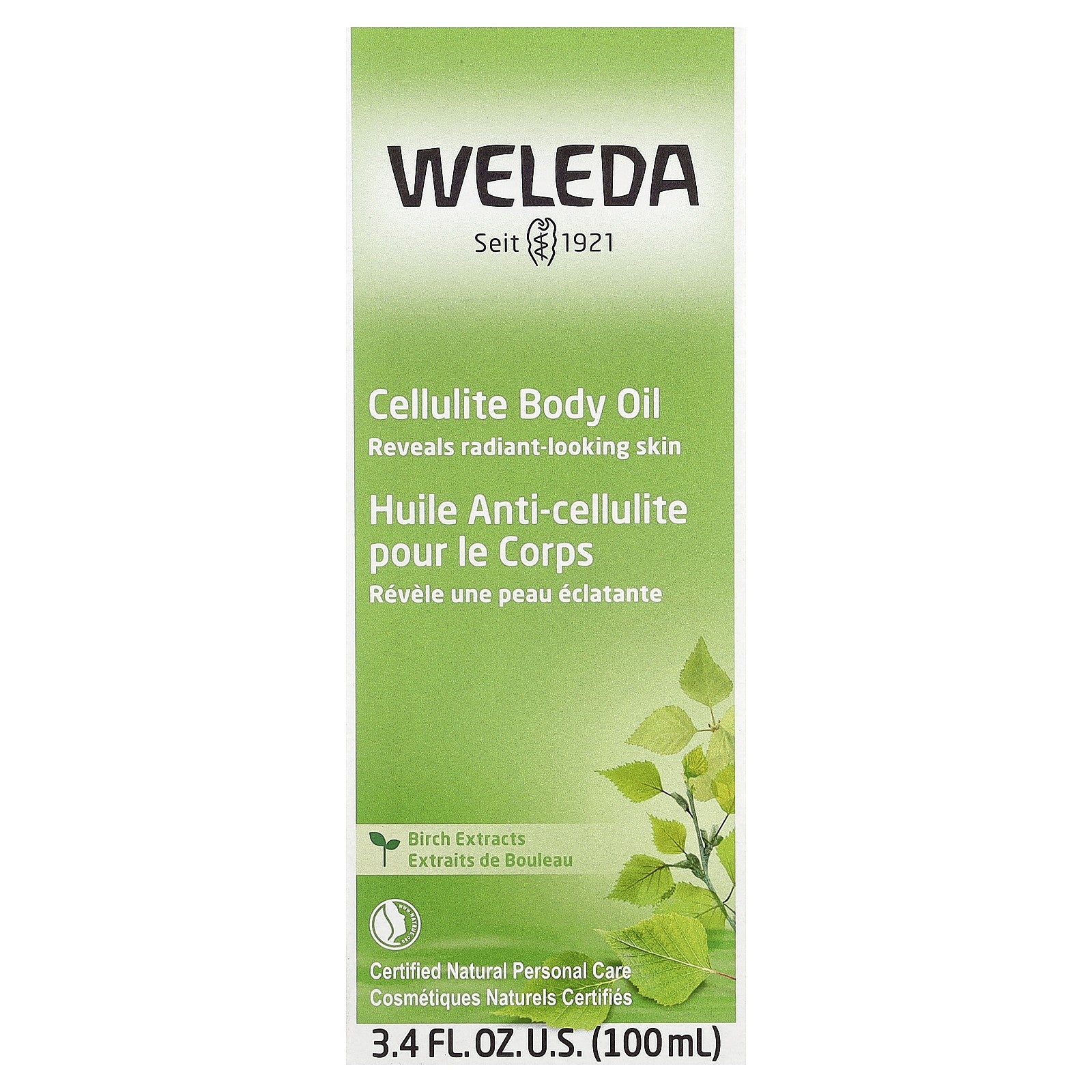Cellulite Body Oil, 3.4 Fl Oz (100 Ml)
