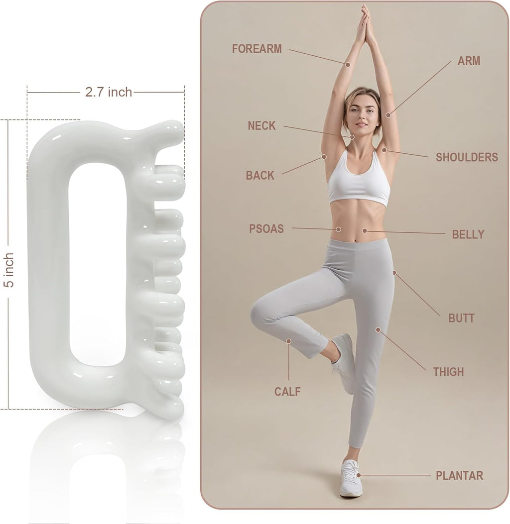 Fascia Massage Tool Trigger Point Massage Tools anti Blaster for Cellulite Massage Tool Reaching Deep Myofascial Tissue Throughout the Body Release Muscle Knot Reduction Cellulite