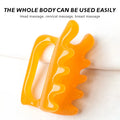 Double Push Massager Shoulder and Neck Point Pull Bar Scraping Massage Multifunctional Body Massage Tool Manual Massage Tool