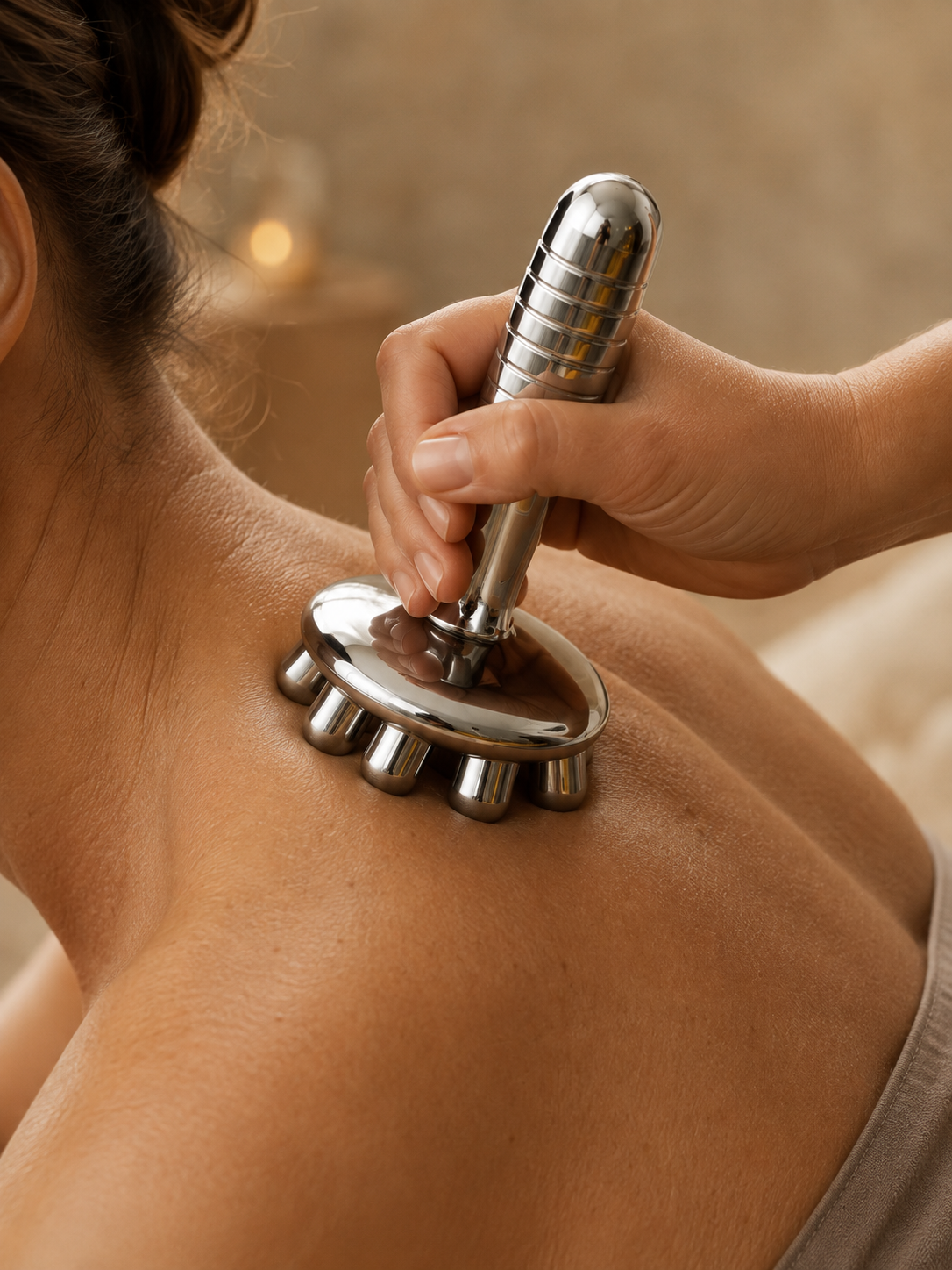 Sculpté Stainless Steel Massager