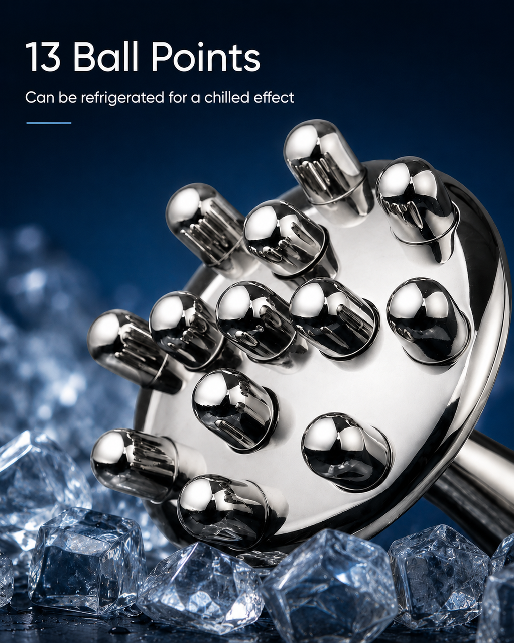 Sculpté Stainless Steel Massager