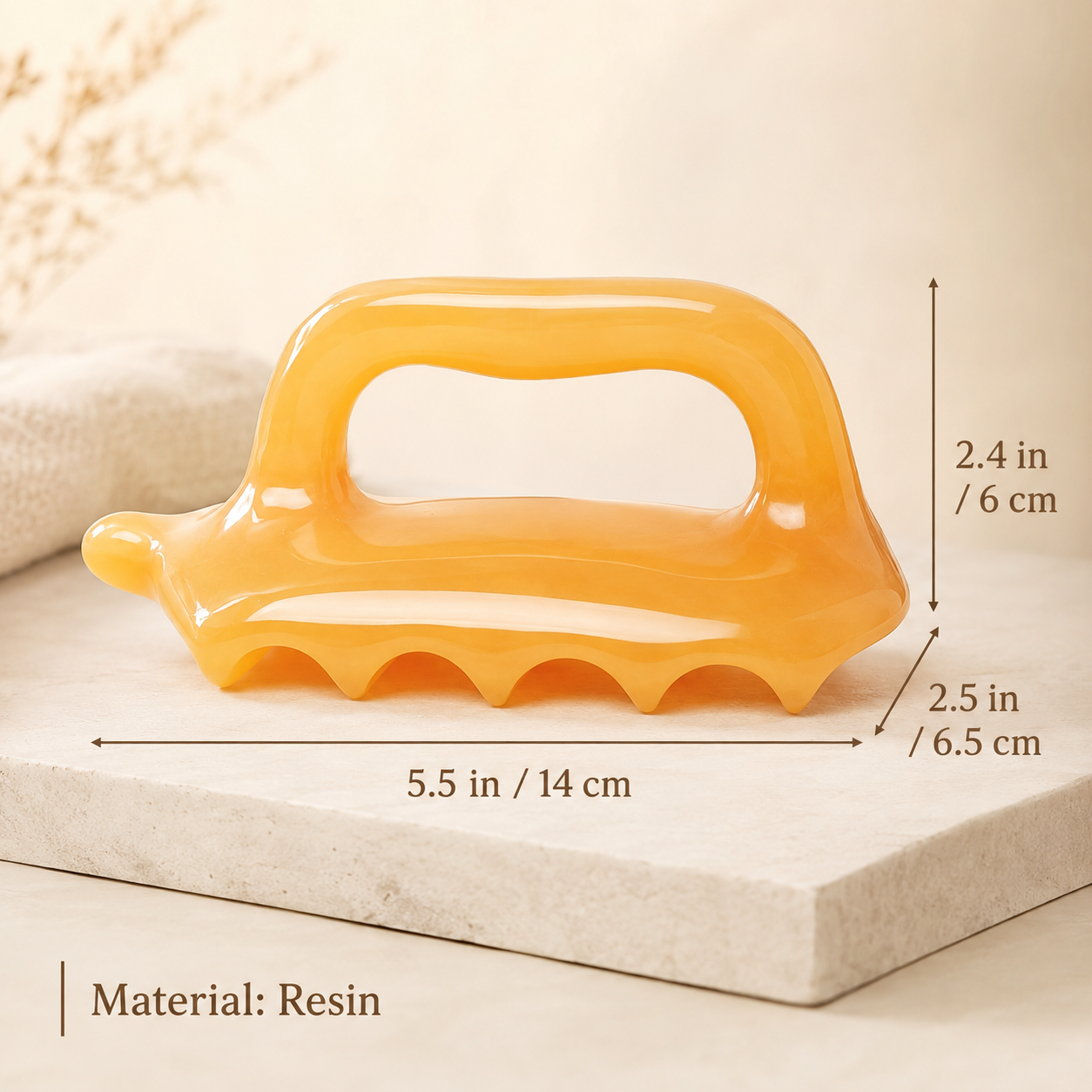 Resin Gua Sha Body Massager