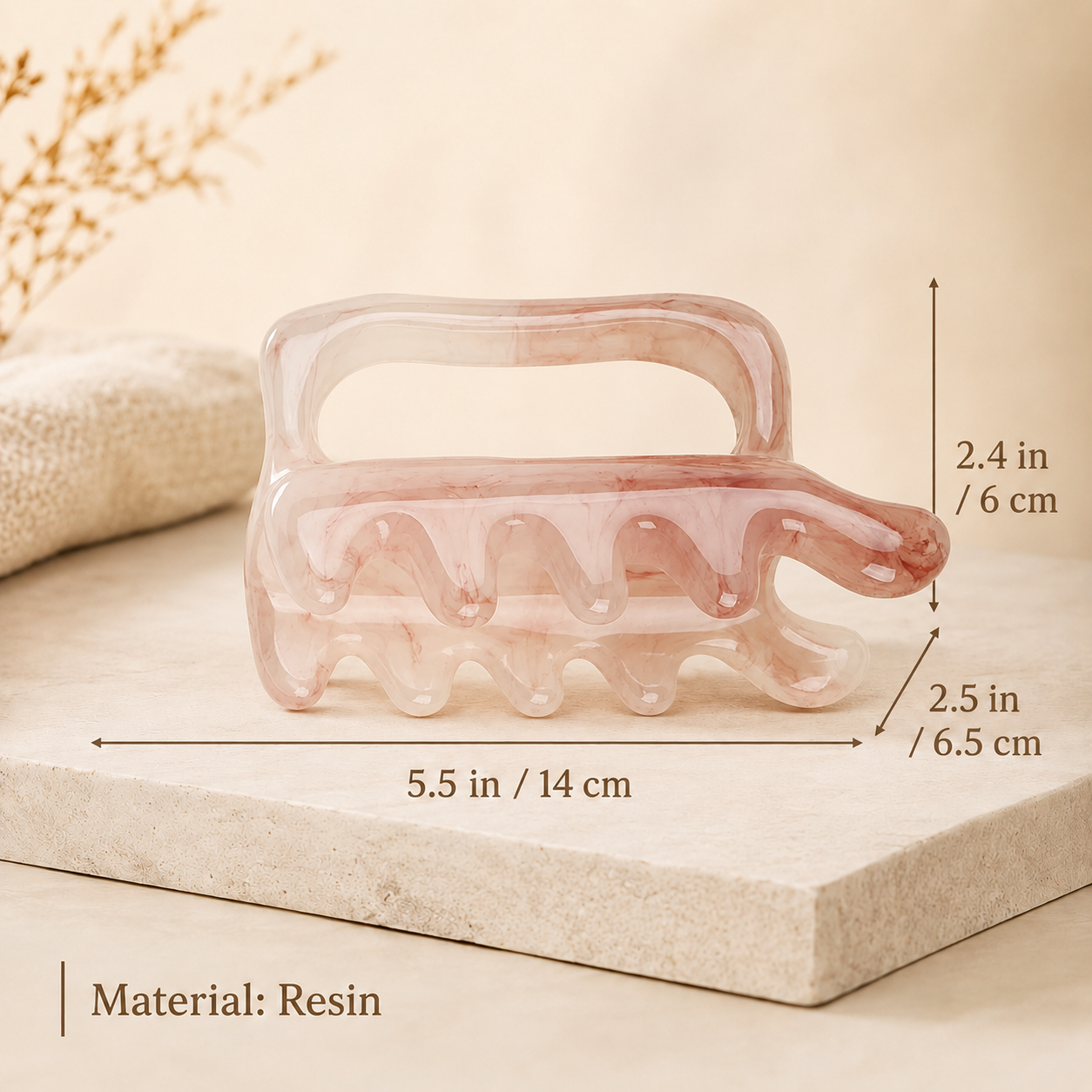Resin Fascia & Body Massage Tool