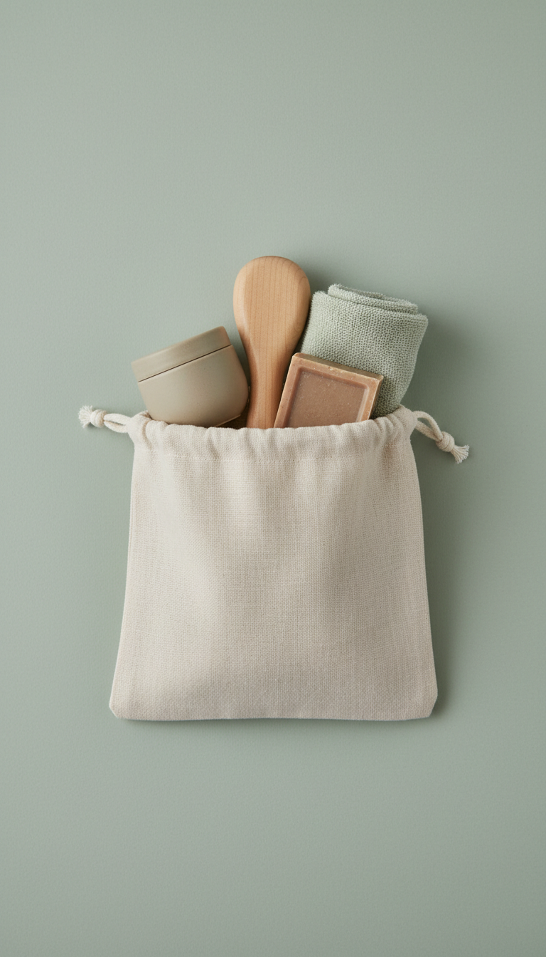 Self-Care Set With Minimalist Packaging