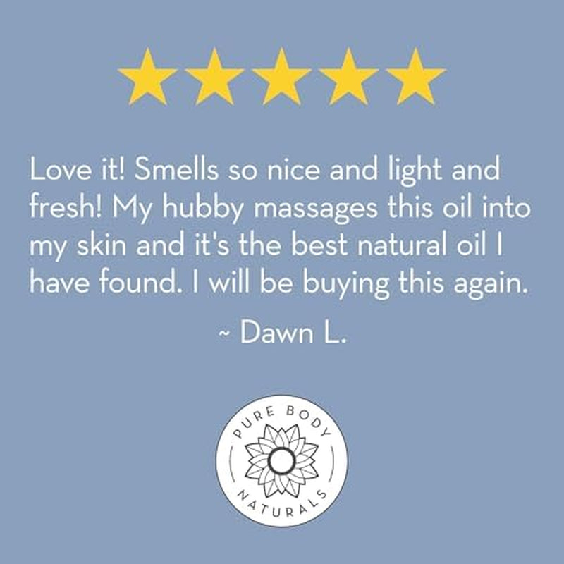 anti Cellulite Massage Oil, 8 Fl Oz | 100% Natural Cellulite Remover for Legs and Thighs | Chemical Free Firming Body Massage Oil for Women, Tightens Skin and Reduces Stretch Marks